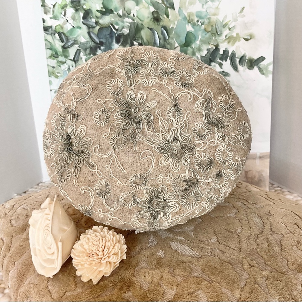 Claudia Akel Handmade Boho Woven/Embroidered/Leather Bucket Bag, EUC - Picture 5 of 9